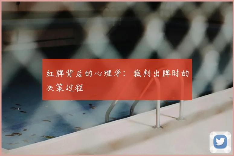 红牌背后的心理学：裁判出牌时的决策过程
