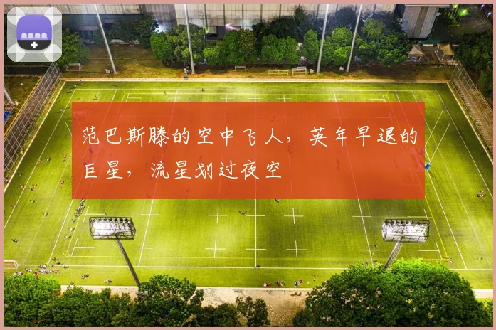范巴斯滕的空中飞人,英年早退的巨星,流星划过夜空