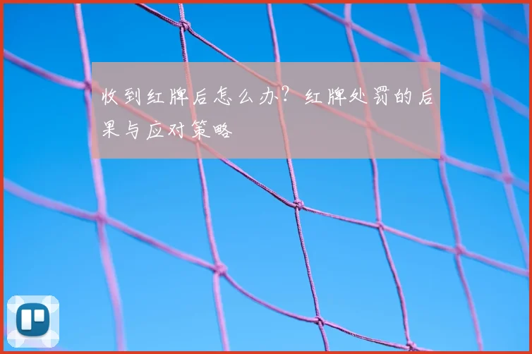 收到红牌后怎么办?红牌处罚的后果与应对策略