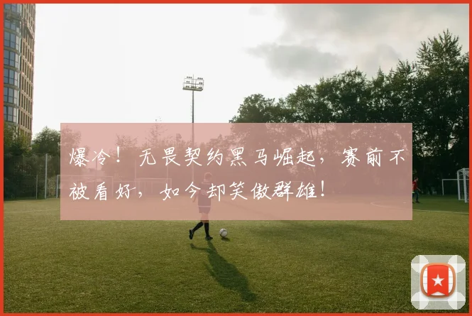 爆冷!无畏契约黑马崛起,赛前不被看好,如今却笑傲群雄!